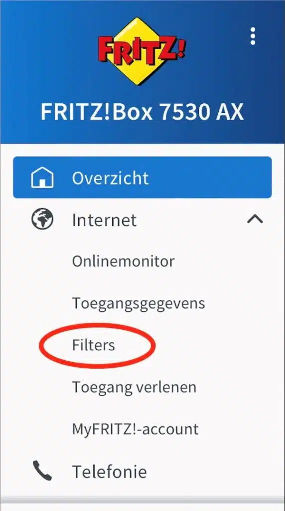 Stappenplan Fritzbox